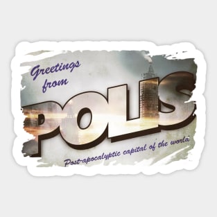 Greetings From Polis Sticker